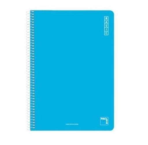 [MEDSV009272 - 060139] Libreta Espiral Campus 16º Natural Tapa Básica 80 Hojas 60g - Cuadrícula 4 mm[6781-N / 001142] 