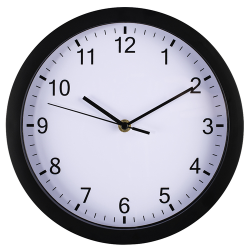 [MODSV07051] Reloj de pared analógico Hama – 25 cm, negro[186338] 