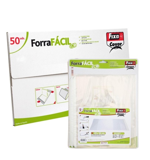 Funda forralibros Fixo Kids – polipropileno con adhesivo
