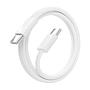 CABLE USB 2.0 3A 60W APPLE, TIPO USB-C/M-USB-C/M, BLANCO, 1.0M