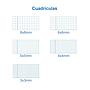 BLOCK ESPIRAL CUARTO NATURAL 80 HOJAS CUADRICULA 4X4 Ref. 6785